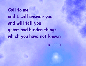Pray and He wiil Answer!